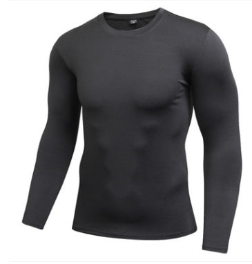 Men's long-sleeved sports T-shirt