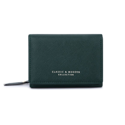 Women's New Three Cute Folding  Crossed Coin Purse