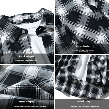 Men's plaid shirt