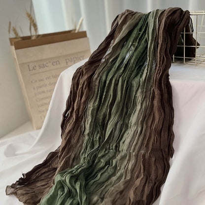 Men's And Women's Color  Long Strip Cotton And Linen Feel