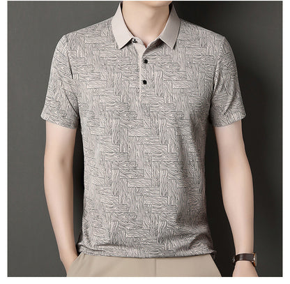 Men's casual short-sleeved T-shirt