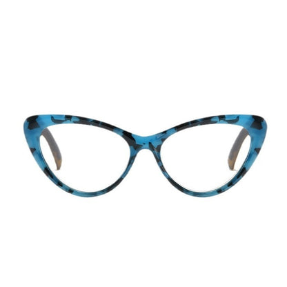 Women's Reading Glasses - Cat Eye Design with Blue Light Filter