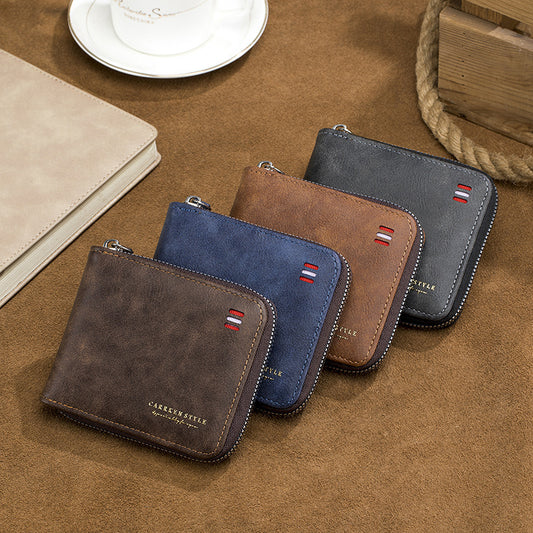 Men's Tri-fold Multifunctional Wallet