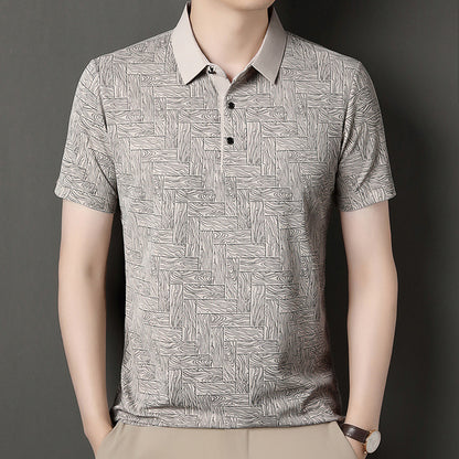 Men's casual short-sleeved T-shirt