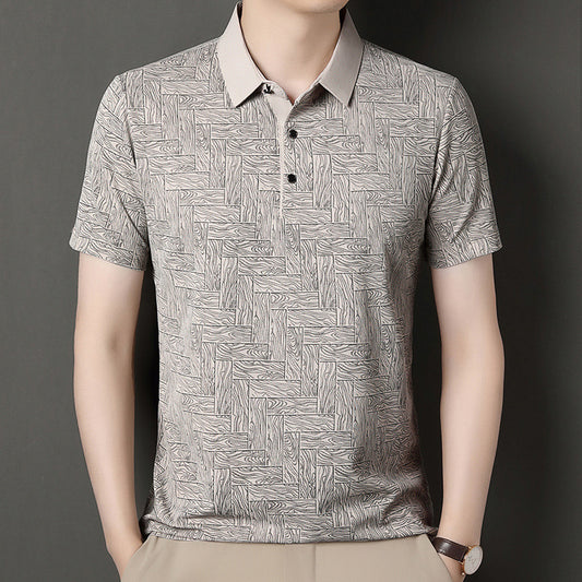 Men's casual short-sleeved T-shirt