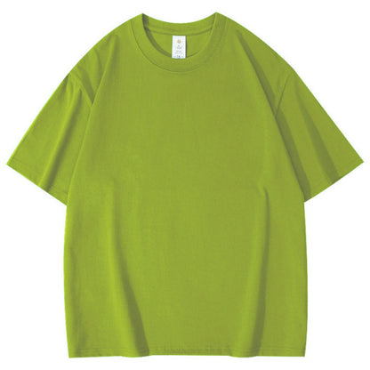 Round neck, short-sleeved T-shirt