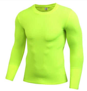 Men's long-sleeved sports T-shirt