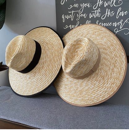 Women's Top Hat Big Brim French Retro