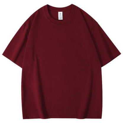 Loose-fitting  round-neck T-shirt