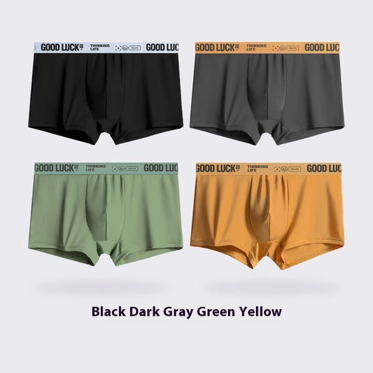 Men's four-pack boxer briefs