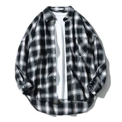 Men's plaid shirt