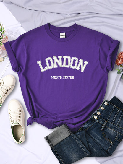 Women's letter T-shirt