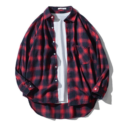 Men's plaid shirt
