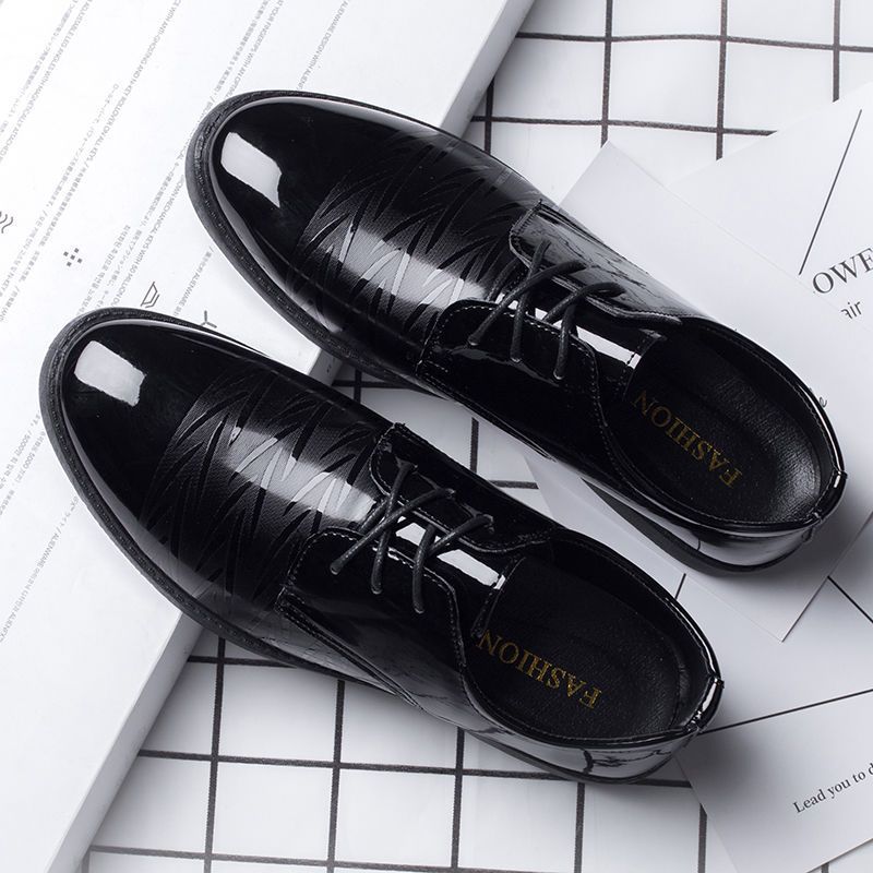 Men's British Style Casual Leather Shoes
