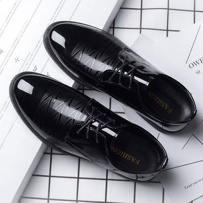 Men's British Style Casual Leather Shoes