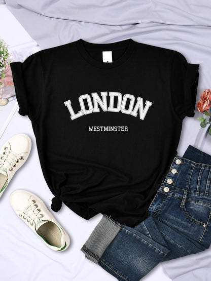 Women's letter T-shirt