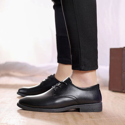 Men's British Style Casual Leather Shoes