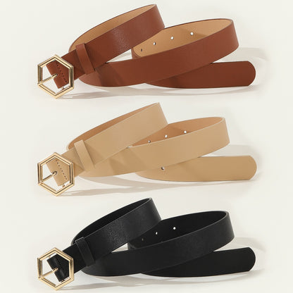Women's Hexangular Star Belt