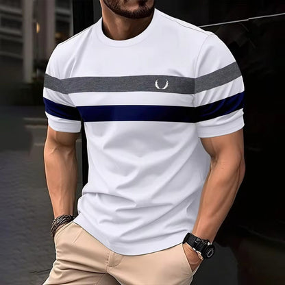 Men's breathable short-sleeved T-shirt