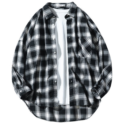 Men's plaid shirt