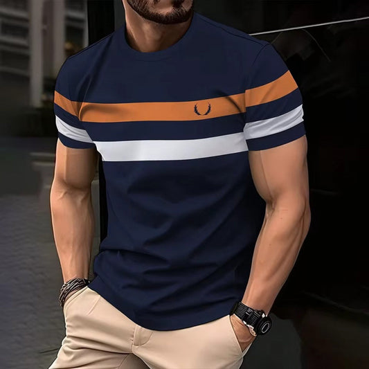 Men's breathable short-sleeved T-shirt