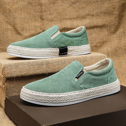 Breathable Casual Slip-on Men's Canvas Tide Shoes