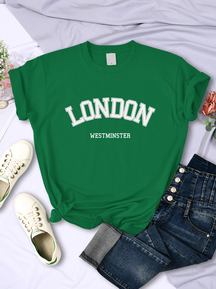 Women's letter T-shirt