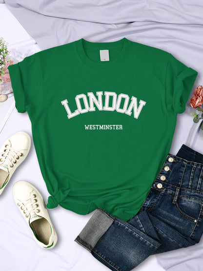 Women's letter T-shirt