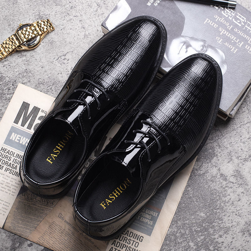 Men's British Style Casual Leather Shoes