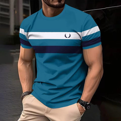 Men's breathable short-sleeved T-shirt