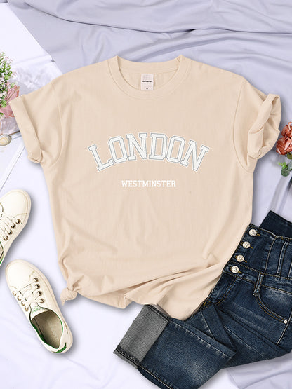 Women's letter T-shirt