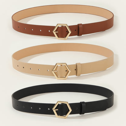 Women's Hexangular Star Belt