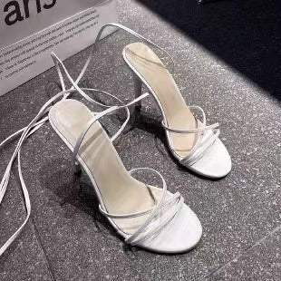 Women's High Heel Sandals Round Toe