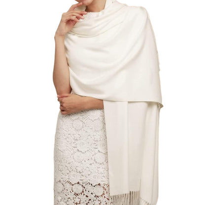 Women's Cashmere Shawl Solid Color Scarf