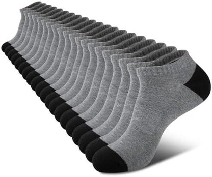 Men's low cotton ankle socks