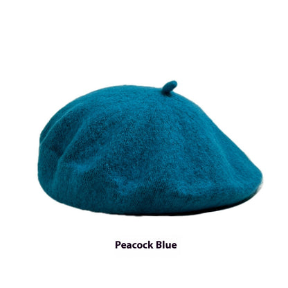 Women's Wool Beret Vintage Hat