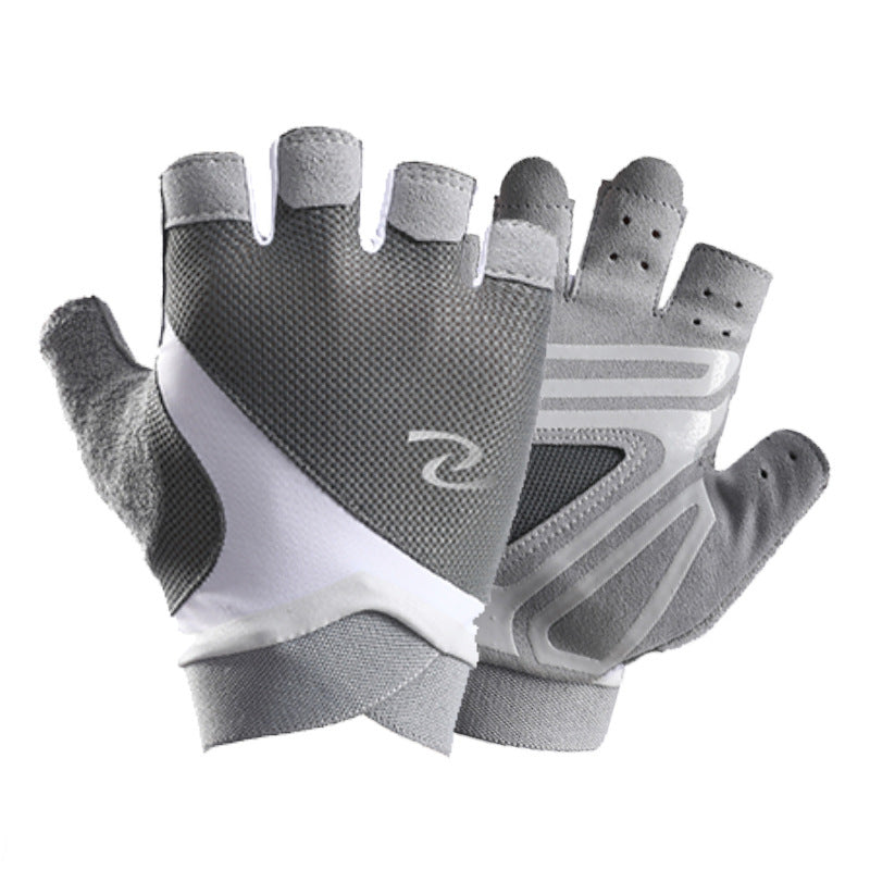 Women´s Fitness Training Shock-absorbing Half Finger Gloves