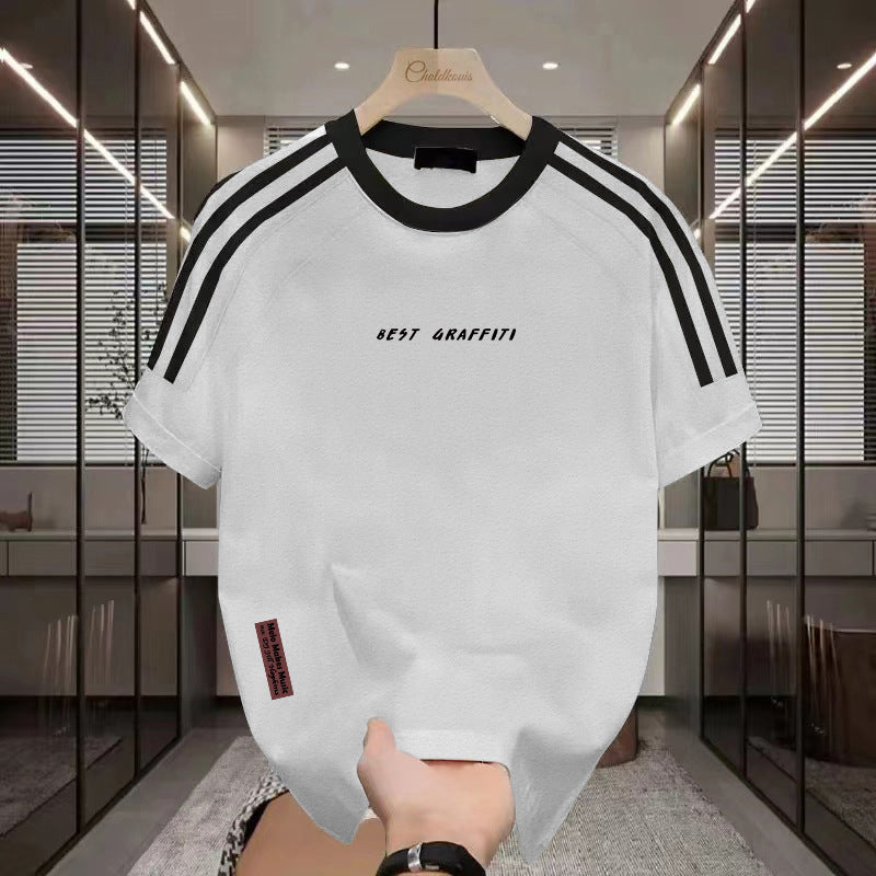 Men's T-shirt  Cotton Half Sleeve