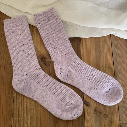Women´s Socks Solid color Cashmere
