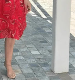 Women's Short Sleeve Dress Western Style