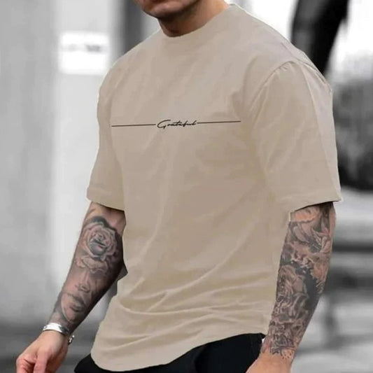 Men's 3D Print Sports T-Shirt,
