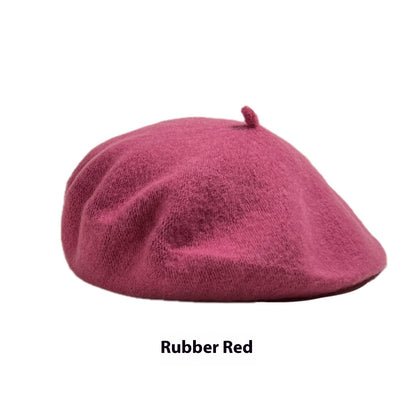 Women's Wool Beret Vintage Hat