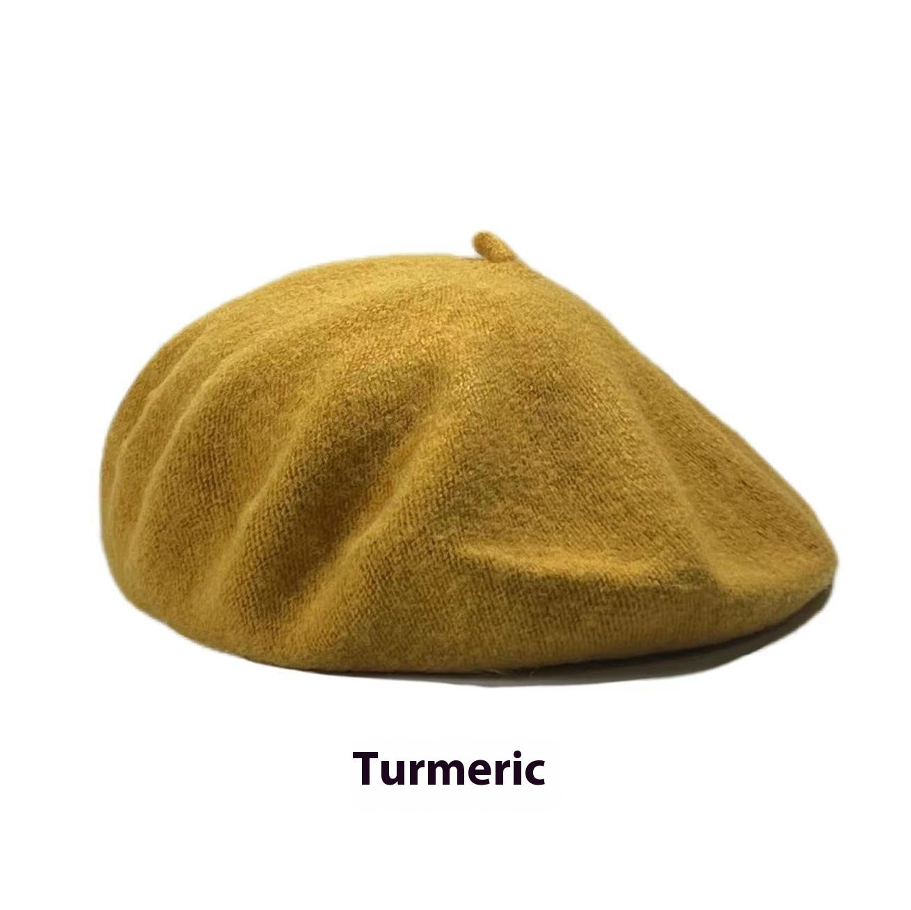 Women's Wool Beret Vintage Hat