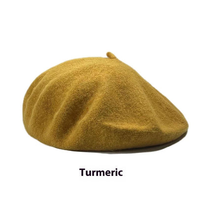 Women's Wool Beret Vintage Hat
